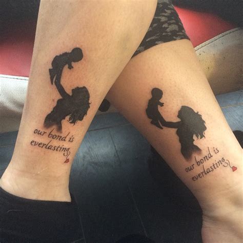 son and daughter tattoo|mother and daughter tattoo designs.